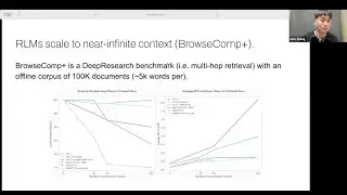 Recursive Language Models w: Alex Zhang
