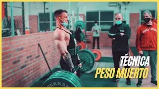 INTENTANDO MEJORAR LA TÉCNICA DEL PESO MUERTO CON UN CAMPEÓN DE ESPAÑA