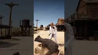 Arthur Morgan Armadillo Fight - Red Dead Redemption 2