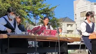 松山東雲中学・高等学校筝曲部 第24回城山門前まつり2