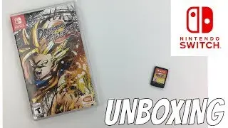 NINTENDO SWITCH DRAGONBALL FIGHTER Z UNBOXING