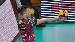 Oleh Plotnytskyi Show! Three ace in a row during Perugia - Verona