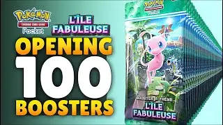 J'ai OUVERT 100 BOOSTERS de L'ILE FABULEUSE sur POKEMON TCG POCKET !