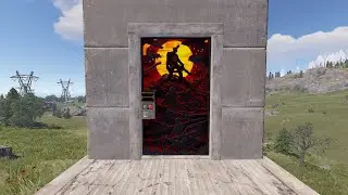 RUST SKIN SPOTLIGHT - Shadowborn Sheet Metal Door - 2,85€