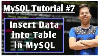 How to insert data into table in MySQL #7 | insert | SQL | Database | 
