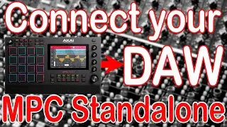 How to connect your DAW to your MPC via MIDI, for easy sync and transport control operation.
