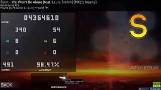 osu! Feint - We Won't Be Alone (feat. Laura Brehm) [MKL's Insane] FC