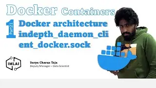 21  Docker architecture Indepth daemon client docker sock