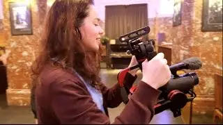 Установка видеокамеры Sony vg10  -vg30 на электронный стедикам Профи