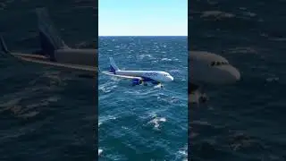 INCREDIBLE Airbus A320 Indigo Landing at Barcelona Airport 