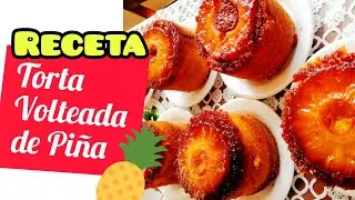 Torta de PIÑA VOLTEADA (video Receta)