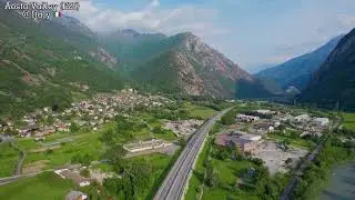 Aosta Valley - Italy (4K drone footage)