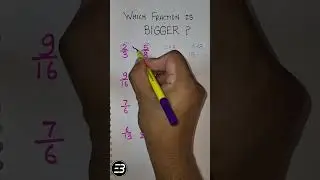 Which fraction is bigger ? | Edubuoy