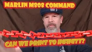 Printing an infinite chain with Marlin's new M808 loop command..