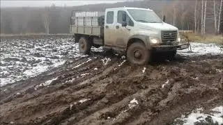 Просторы Татарстана. По бездорожью на ГАЗоне. Вид с крыши.