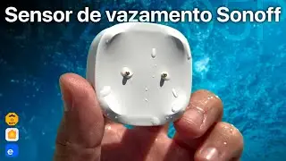 Sensor de Vazamento Ágil e Estável | Review do Sonoff Water Leak Sensor