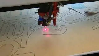Laser Cutting Letters | CO2 Laser | Techno CNC Systems Laser Cutter