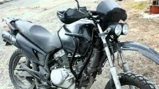 Ombygging av Honda Varadero 125  (Rebuild)