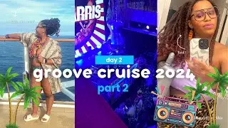 The Jungle on a Cruise?! 🦁 🌴 Groove Cruise 2024 Day 2 Vlog