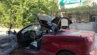 1998 MODEL RENAULT MEGAN 1 CABRiO DIŞ TENTE VE İÇ TAVAN DÖŞEME SİNİ YENİLEDİK
