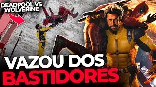 ÉPICO! WOLVERINE VS DEADPOOL EM NOVAS CENAS VAZADAS DE DEADPOOL 3!