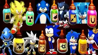 Baby In Yellow Black Cat - All Bottles Effects Sonic Chapters Ending Secrets Puzzles