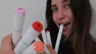ASMR Girl in The Back of The Class Colors on You