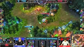 SSW vs TSM - 2014 World Championship Quarterfinals D1G2