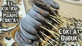 Resep es pisang coklat - coklat bubuk
