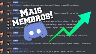 Como conseguir mais membros para seu servidor no Discord!! (fácil e rápido)