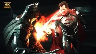 Batman VS Superman fight scene || INJUSTICE 2