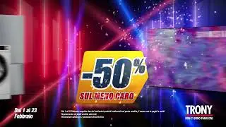 Volantino Trony -50% sul meno caro fino al 23 febbraio