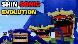 Minecraft But I Evolve Shin Sonic FINAL FORM