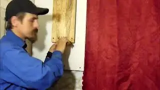 установка старого электросчетчика .