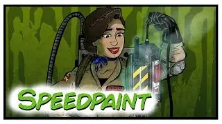 || Me as a Ghostbuster! ||~ Halloween Speedpaint w/commentary