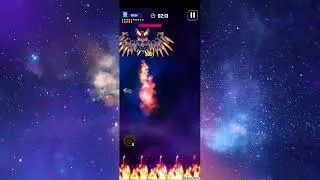 SPACE SHOOTER. Level 12-3. Mini boss