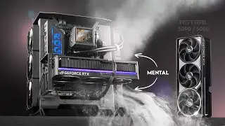 Airflow Visualised: ASUS ROG ASTRAL RTX 5090 / 5080 | Quad Fan GPU Cooling