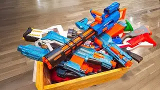 My Nerf & X-Shot Blaster Collection #nerf #toys
