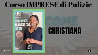Corso Impresa di Pulizie: Christiana addetti alle pulizie