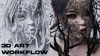 3D ART WORKFLOW (DAZ3D, BLENDER3D, ZBRUSH)