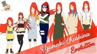 Naruto characters: Uzumaki Kushina's Evolution (All forms)