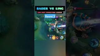 MLBB: Saber vs Ling: Intense Mythic Ranked Duel 😈