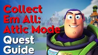 Collect em all: Attic Mode Quest Guide in Disney Dreamlight Valley