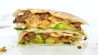 Healthy Crunchwrap Supreme | paleo taco bell recipe