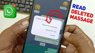 Whatsapp Ke Delete Message Kaise Dekhe 100% Real Trick 🧐 | How To See Deleted Whatsapp Message