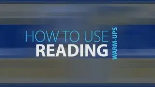 How to Use the New Reading Comprehension Warm-Ups