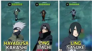 TERBARU!!! SCRIPT SKIN MOBILE LEGENDS ANIME NARUTO SASUKE ITACHI HAYABUSA | FULL EFFECT | KEREN🗿