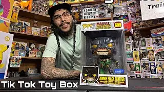 Only at Walmart 10” Zombie Black Panther Funko Pop inside the Toy Box!