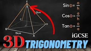 Do YOU know how to solve 3D Trigonometry? Exam questions answered!