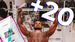 +20 кг в жиме за месяц. Creatine Monohydrate Myprotein